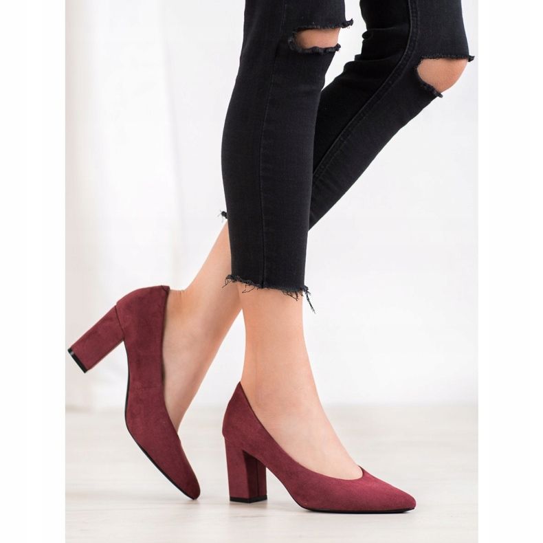 W. Potocki Bombas con purpurina rojo 1