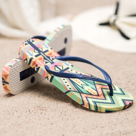 HOTMARZZ Chanclas estampadas multicolor 3