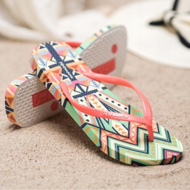 HOTMARZZ Chanclas estampadas multicolor 3