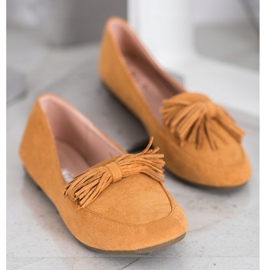 Nio Nio Mocasines con flecos marrón 2