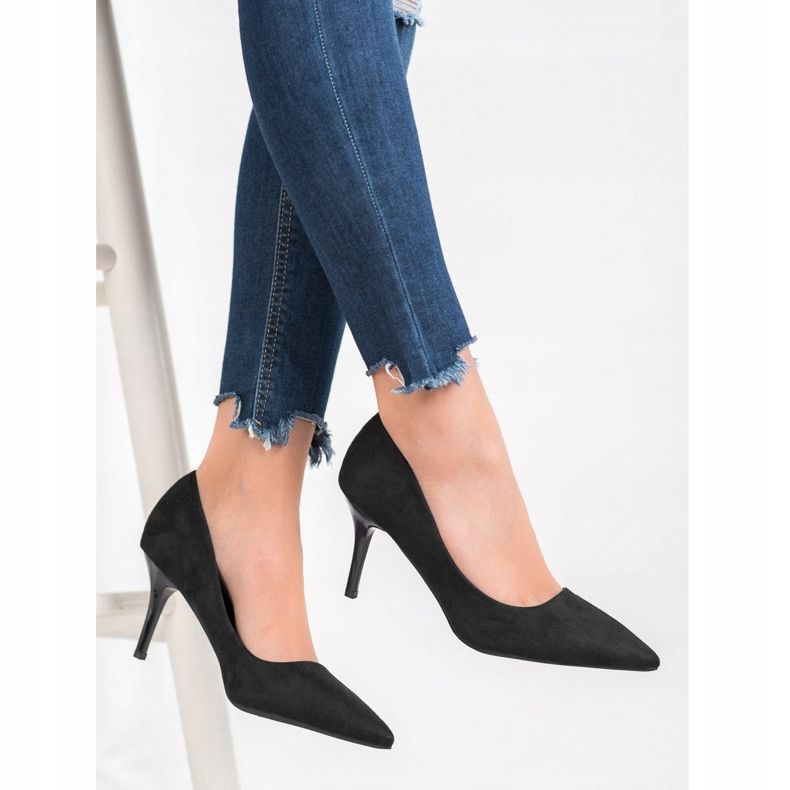 Small Swan Tacones altos casuales negro 1