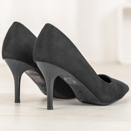 Small Swan Tacones altos casuales negro 3