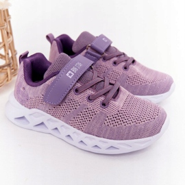 Zapatillas Deportivas Infantiles Zapatillas Big Star HH374183 Violeta púrpura 1