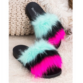 Bona Zapatillas de colores con piel multicolor 4