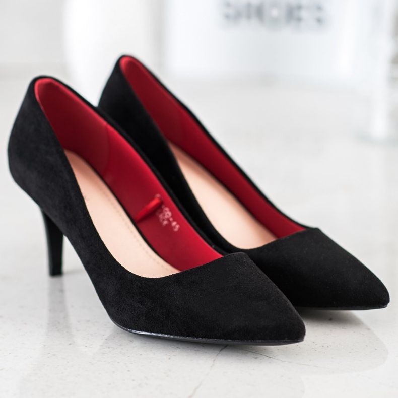 Goodin Tacones altos negros casuales 1