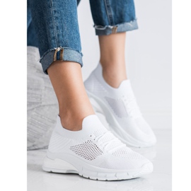 Filippo Zapatillas con cordones y calados blanco 1 Filippo Zapatillas con cordones y calados blanco 1