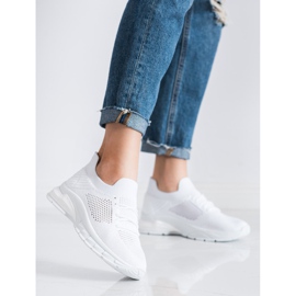 Filippo Zapatillas con cordones y calados blanco 2