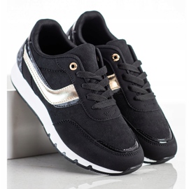 SHELOVET Zapatos deportivos negros 1