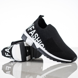 Filippo Zapatillas de deporte sin cordones de moda negro 1