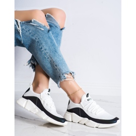 Zapatillas de Mujer Big Star FF274A052 blanco negro 2