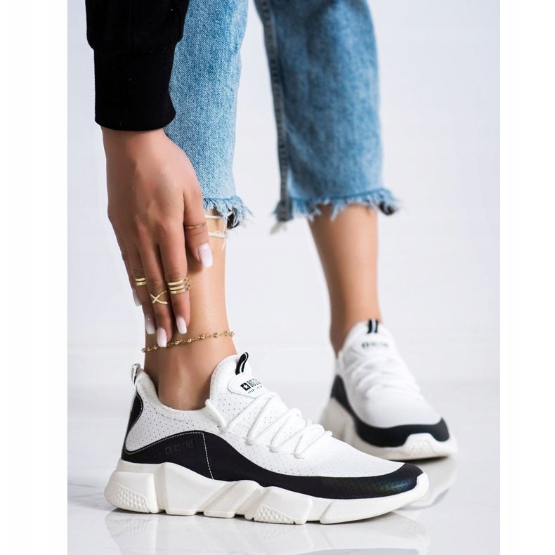 Zapatillas de Mujer Big Star FF274A052 blanco negro 1