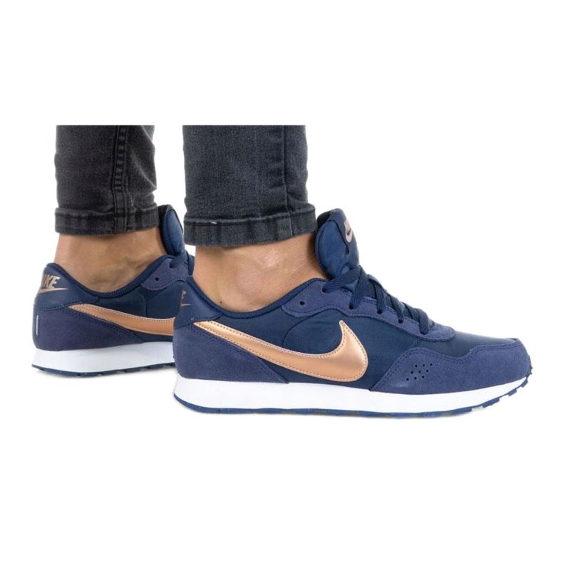 Zapatilla Nike Md Valiant (GS) Jr CN8558-401 azul marino dorado 6