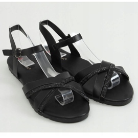 Sandalias negras para mujer 3160 Black negro 1