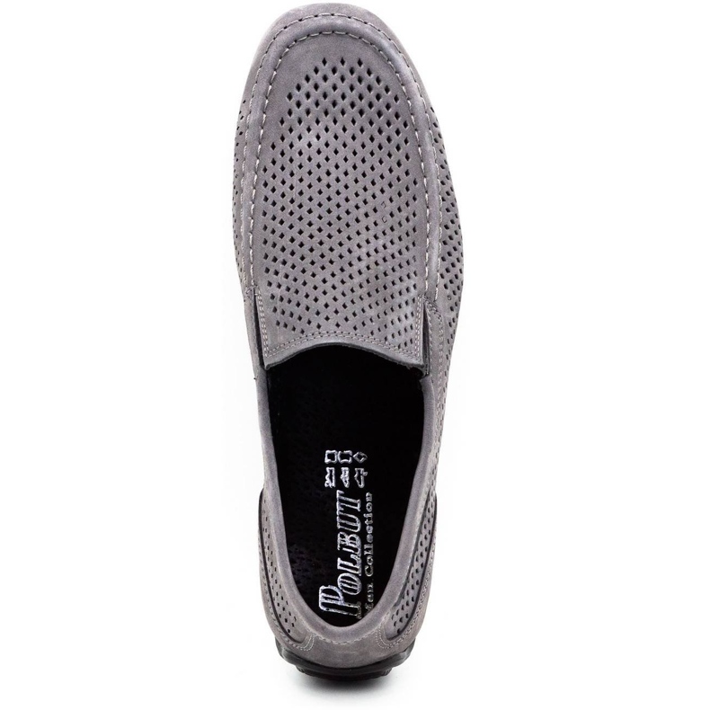 Polbut Mocasines hombre piel 2105P gris 1 Polbut Mocasines hombre piel 2105P gris 1