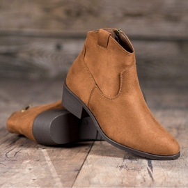 Filippo Botas vaqueras de ante marrón 3