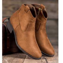Filippo Botas vaqueras de ante marrón 4