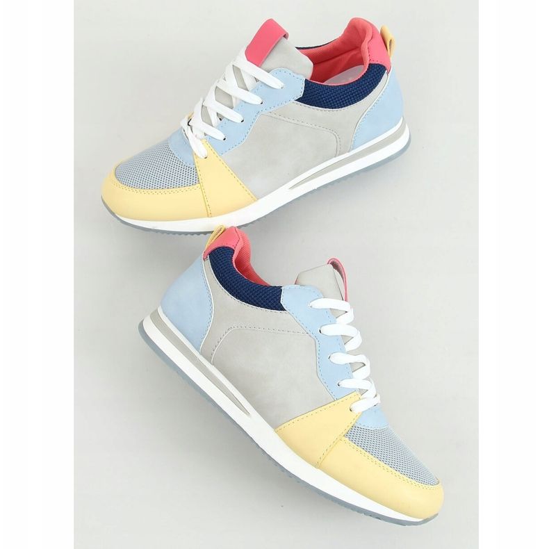 Calzado deportivo multicolor B0-546 Azul 1