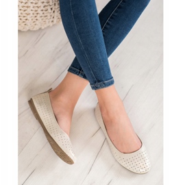 SHELOVET Bailarinas caladas dorado 1