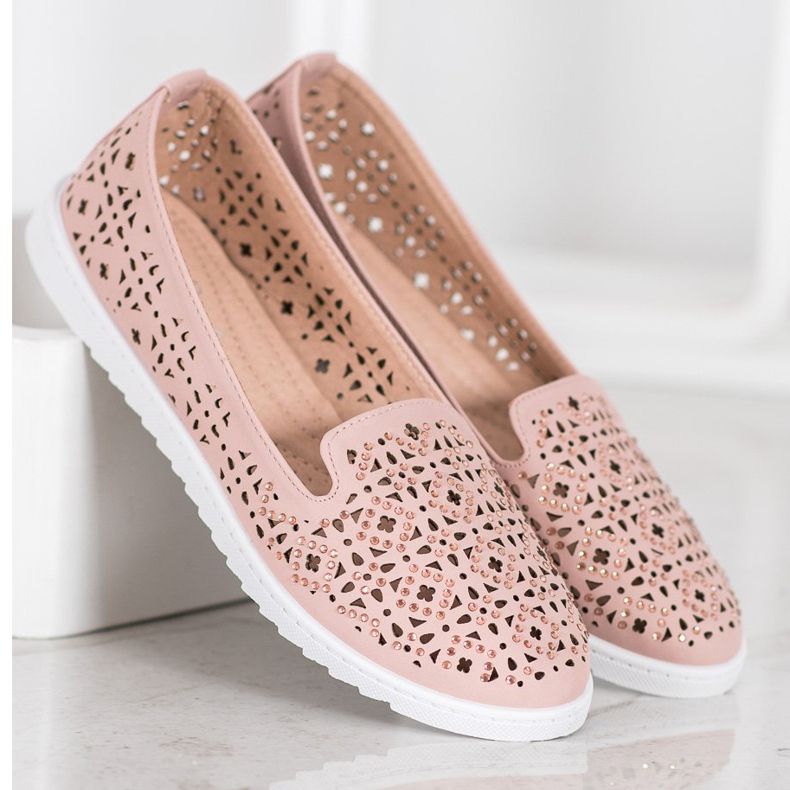 Weide Señores con cristales rosa 2