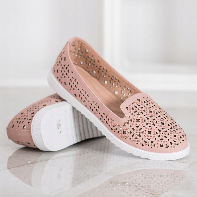 Weide Señores con cristales rosa 1