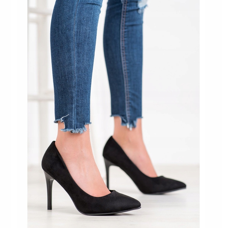 Gogo Tacones altos negros con estilo 2