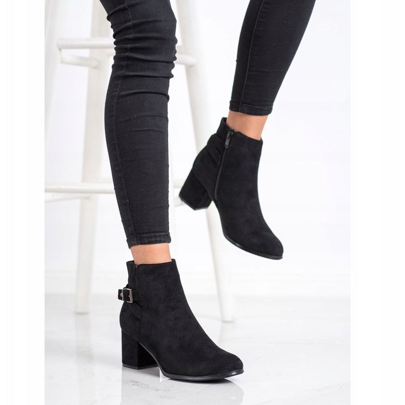 J. Star Botas negras en tacones altos negro 2