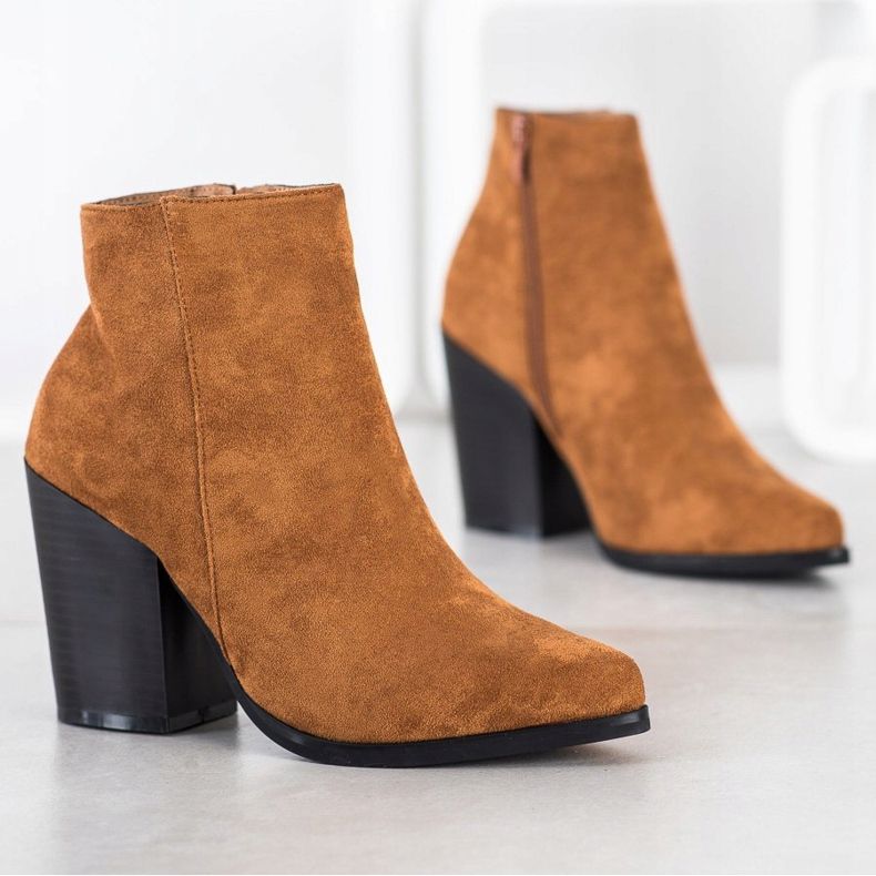 Marquiz Botas en un poste ancho marrón 1 Marquiz Botas en un poste ancho marrón 1