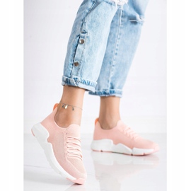 Zapatillas de mujer Big Star DD274577 rosado 1