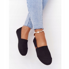 EVE Alpargatas negras para mujer After Hours negro 3