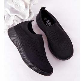 EVE Zapatos deportivos para niños Slip-On Black School Trip negro 5