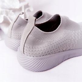 EVE Zapatos deportivos para niños Slip-On Grey School Trip gris 6