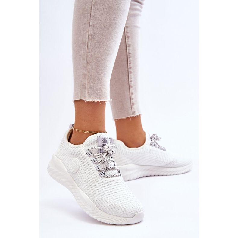 Zapatos Deportivos De Mujer Memory Foam Big Star HH274296 Blanco 2 Zapatos Deportivos De Mujer Memory Foam Big Star HH274296 Blanco 2