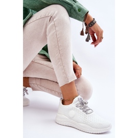 Zapatos Deportivos De Mujer Memory Foam Big Star HH274296 Blanco 7