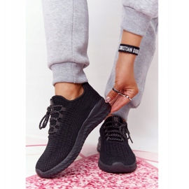 Zapatos deportivos de mujer Memory Foam Big Star HH274298 Negro 2