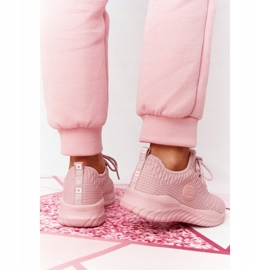 Zapatos deportivos de mujer Memory Foam Big Star HH274299 Rosa rosado 5