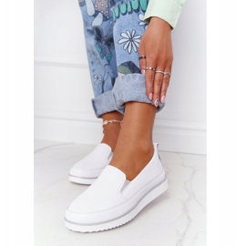 Zapatillas de Mujer Slip-On S.Barski White blanco 4