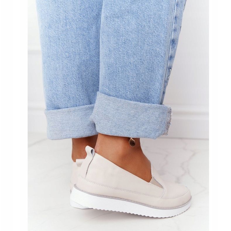 S.Barski Zapatillas de Mujer Slip-On S. Barski Beige 2