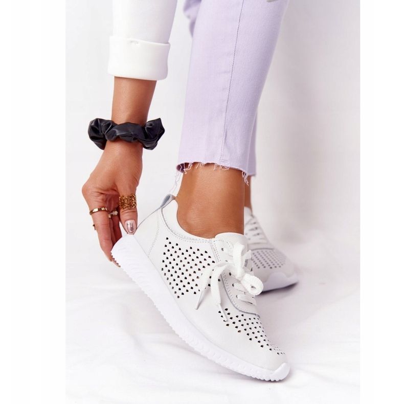 S.Barski Zapatos Deportivos Piel Calada S. Bararski Blanco 2 S.Barski Zapatos Deportivos Piel Calada S. Bararski Blanco 2