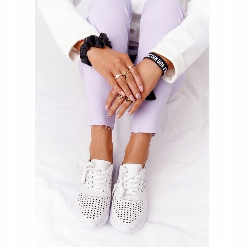 S.Barski Zapatos Deportivos Piel Calada S. Bararski Blanco 1 S.Barski Zapatos Deportivos Piel Calada S. Bararski Blanco 1