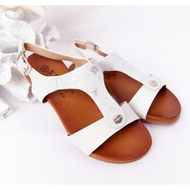 S.Barski Sandalias para niños S. Barski Comfort Silver plata 1