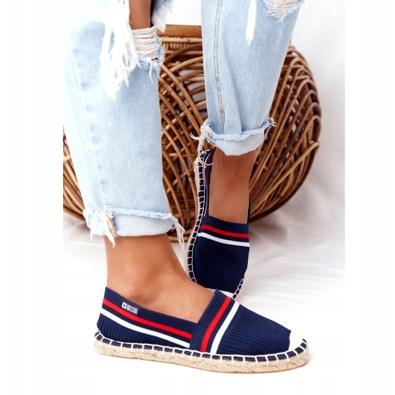 Amplilles de mujeres Big Star HH274483 Navy Blue azul 3