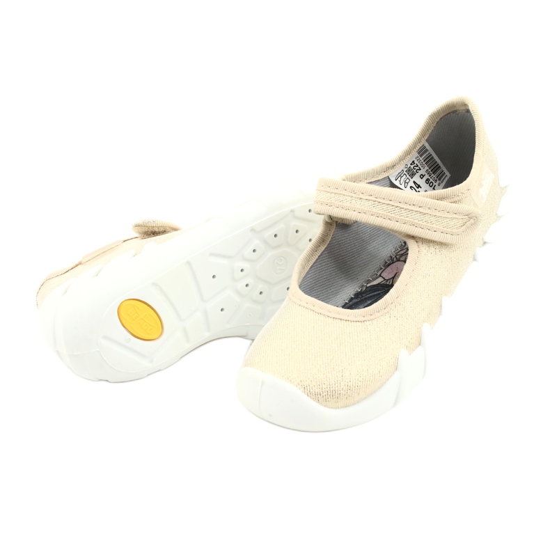 Zapatos befado niños speedy dorados 109P224 beige 3