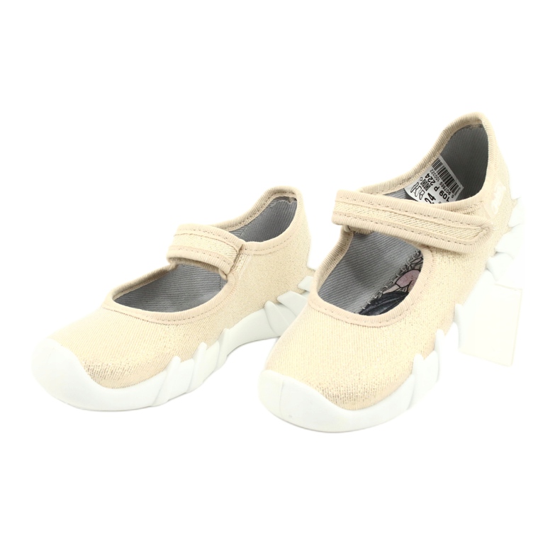Zapatos befado niños speedy dorados 109P224 beige 2