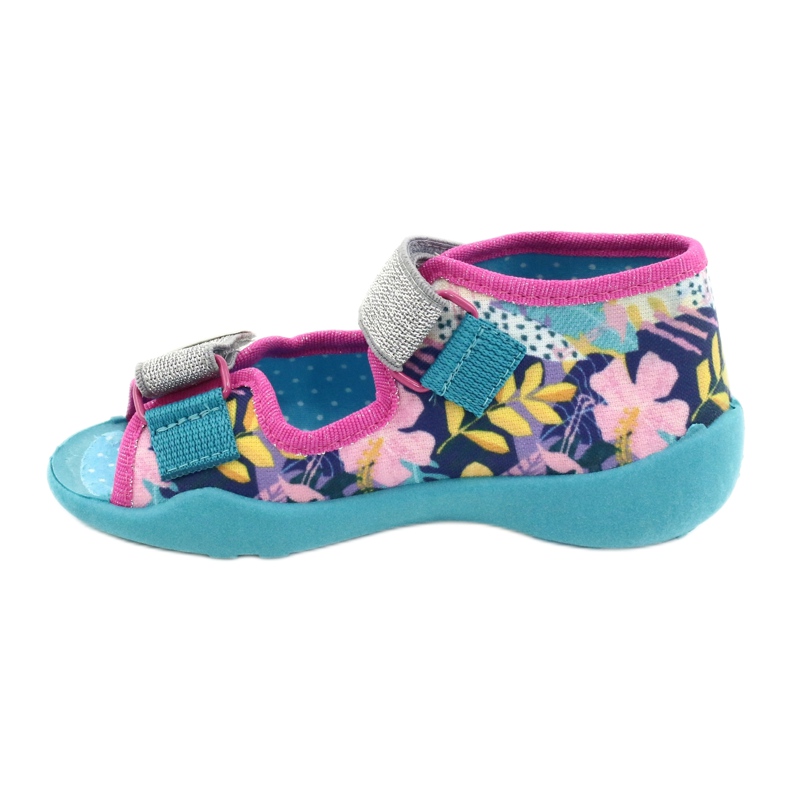 Calzado infantil befado 242P098 azul rosa plata multicolor 2