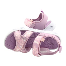 American Club Sandalias deportivas livianas RL30/21 Purple púrpura 3
