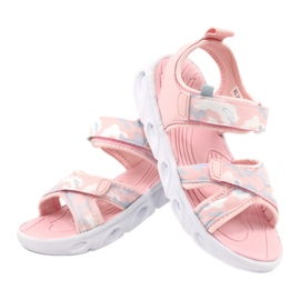 Sandalias ligeras y modernas Moro Sport RL30/21 American Club, rosa rosado 3