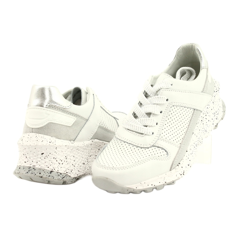 Deportivas mujer FILIPPO DP2008/21 piel blanco 2 Deportivas mujer FILIPPO DP2008/21 piel blanco 2