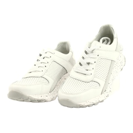 Deportivas mujer FILIPPO DP2008/21 piel blanco 1
