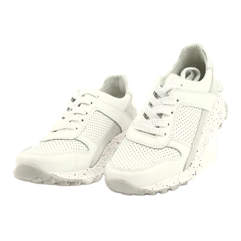 Deportivas mujer FILIPPO DP2008/21 piel blanco 1