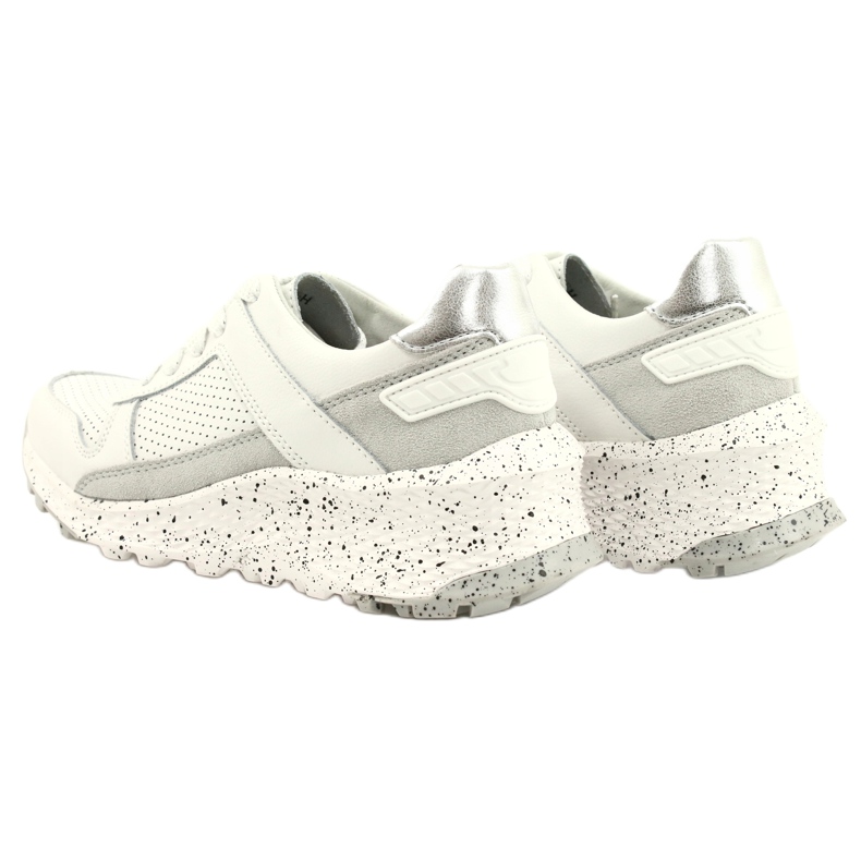 Deportivas mujer FILIPPO DP2008/21 piel blanco 4